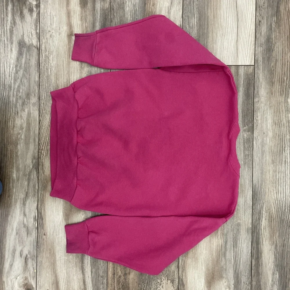 Disney Store Marie The Aristocats Girls Size Small Pink Crewneck Sweater